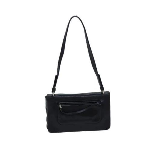 Pre-owned Leather prada-bags Prada Vintage , Black , Dames