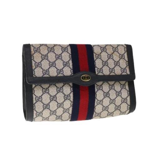 Pre-owned Fabric gucci-bags Gucci Vintage , Blue , Dames