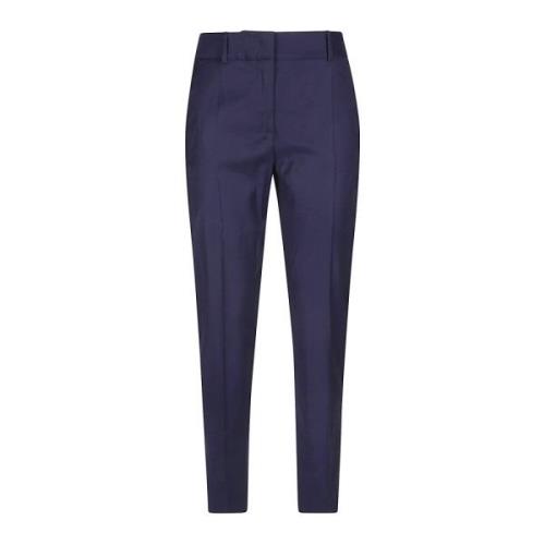 Slim Wolmix Broek New York Eleventy , Blue , Dames