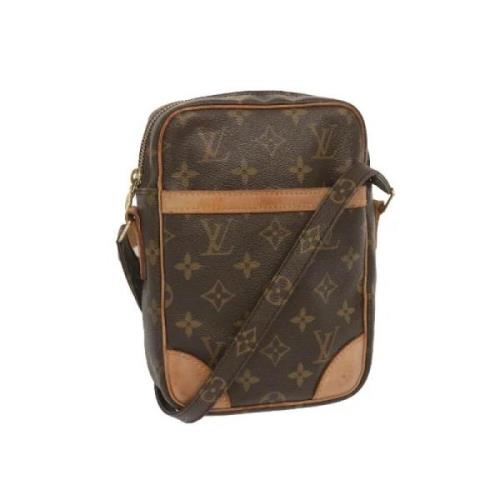 Pre-owned Canvas louis-vuitton-bags Louis Vuitton Vintage , Brown , Da...