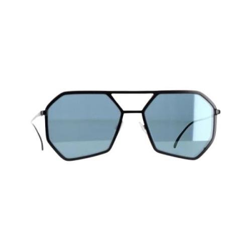 Pre-owned Metal sunglasses Prada Vintage , Blue , Dames