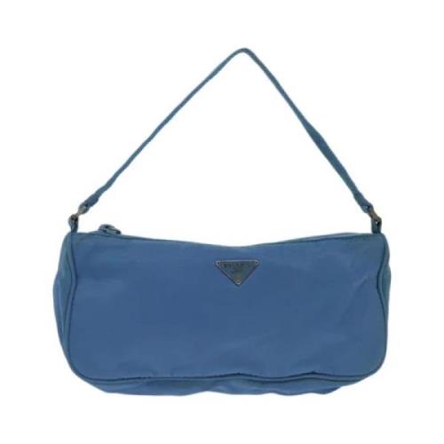 Pre-owned Nylon home-office Prada Vintage , Blue , Dames