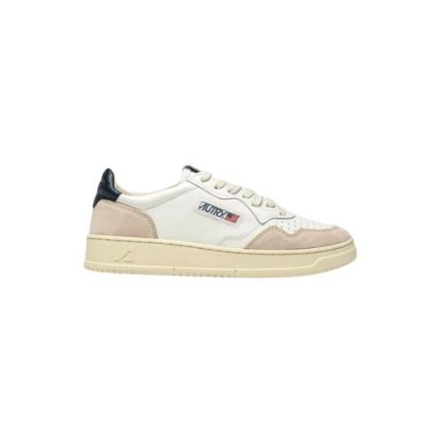 Medalist Lage Sneakers Autry , White , Heren