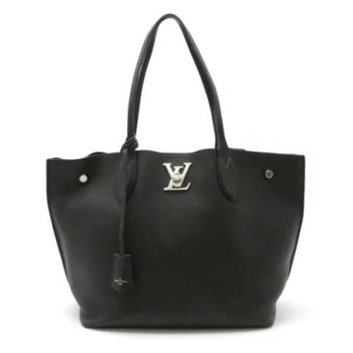 Pre-owned Leather shoulder-bags Louis Vuitton Vintage , Black , Dames