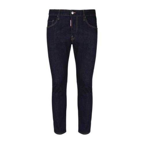 Blauwe Jeans Ss24 Herenmode Dsquared2 , Blue , Heren