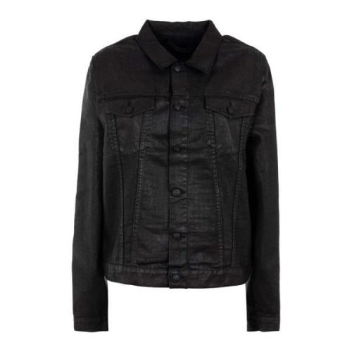 Dames Denim Jack Outlet Prijs Diesel , Black , Dames