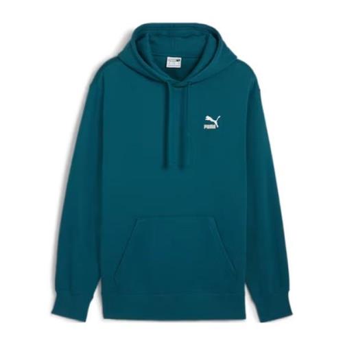 Hoodie Sweatshirt Klassieke Stijl Puma , Green , Heren