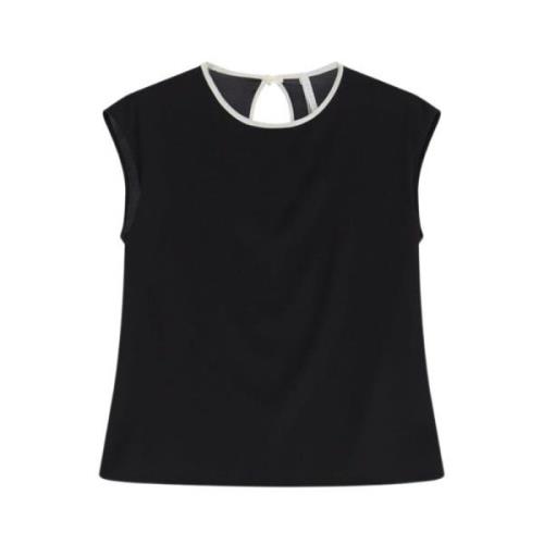 Mouwloze Top Imperial , Black , Dames