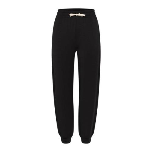 Zwarte Elastische Taillebroek Cocentiw InWear , Black , Dames