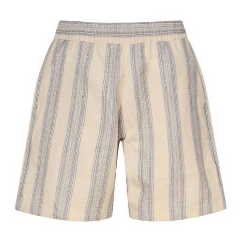 Katoenen Elastische Taille Shorts Beige Lichtblauw Carhartt Wip , Beig...