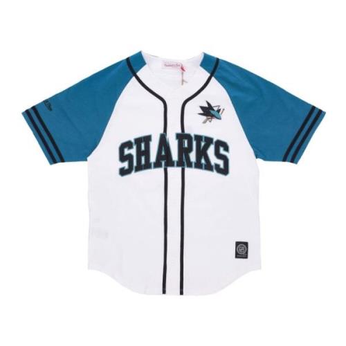 NHL Oefendag Knoopsluiting Jersey Mitchell & Ness , Multicolor , Heren