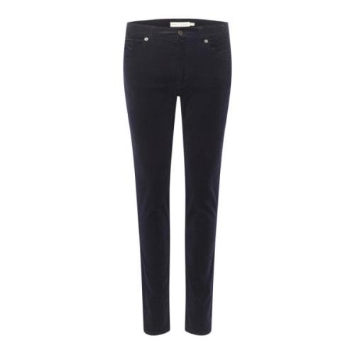 Marineblauwe Klassieke Jeans InWear , Black , Dames