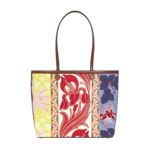 Multicolor Zomer Print Grote Winkel Tas Etro , Multicolor , Dames