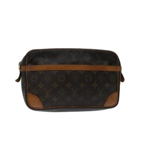 Pre-owned Canvas louis-vuitton-bags Louis Vuitton Vintage , Brown , Da...