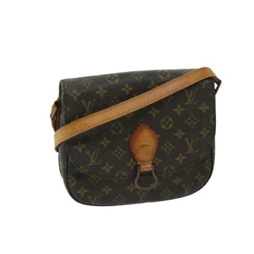 Pre-owned Canvas louis-vuitton-bags Louis Vuitton Vintage , Brown , Da...