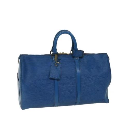 Pre-owned Leather louis-vuitton-bags Louis Vuitton Vintage , Blue , Da...