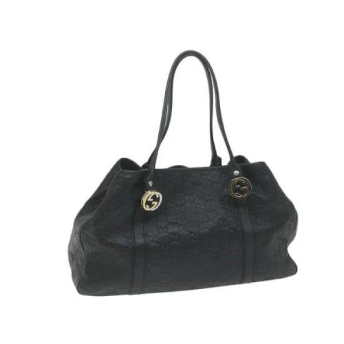 Pre-owned Canvas gucci-bags Gucci Vintage , Black , Dames