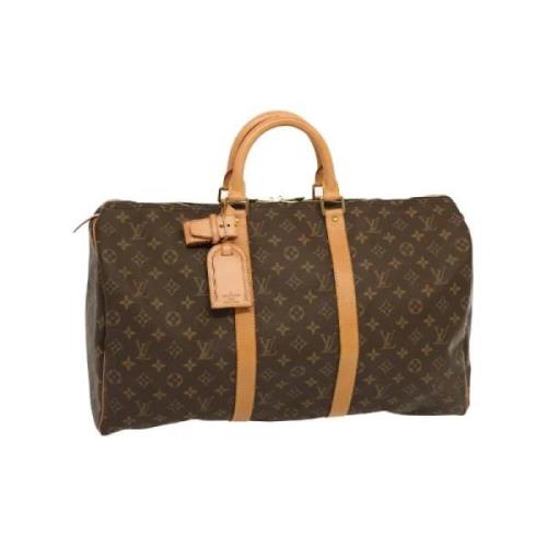 Pre-owned Canvas louis-vuitton-bags Louis Vuitton Vintage , Brown , Da...