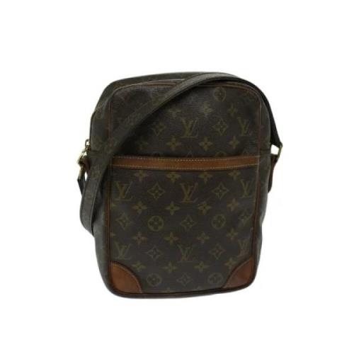 Pre-owned Canvas louis-vuitton-bags Louis Vuitton Vintage , Brown , Da...