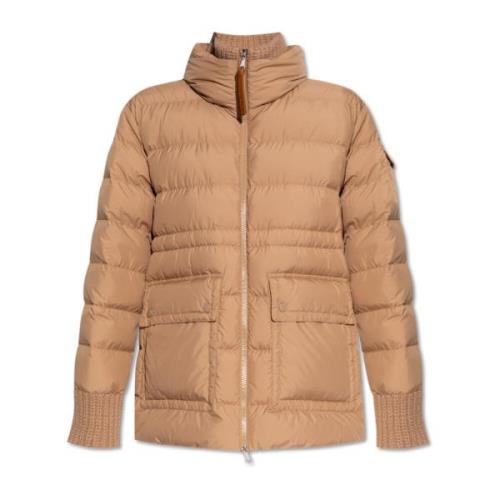 Baux Donsjas Moncler , Beige , Dames