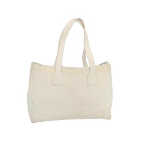 Pre-owned Fabric celine-bags Celine Vintage , White , Dames