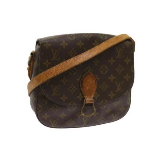 Pre-owned Canvas louis-vuitton-bags Louis Vuitton Vintage , Brown , Da...