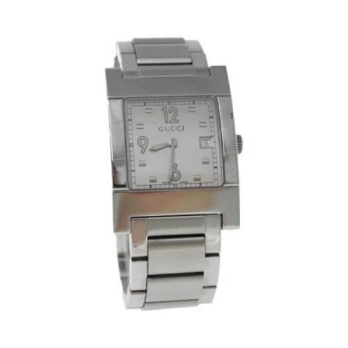 Pre-owned Metal watches Gucci Vintage , Gray , Dames