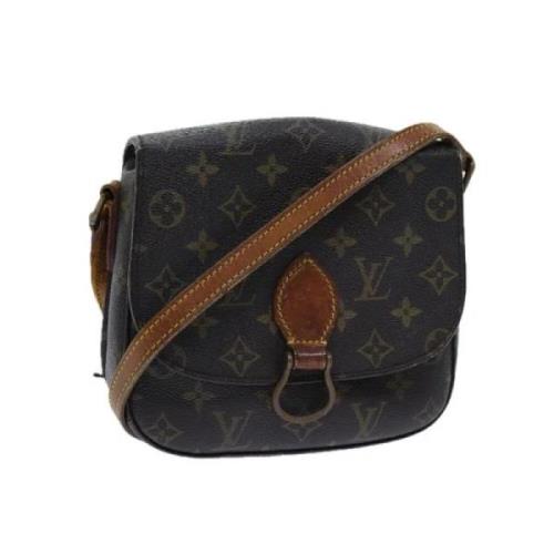 Pre-owned Canvas louis-vuitton-bags Louis Vuitton Vintage , Brown , Da...