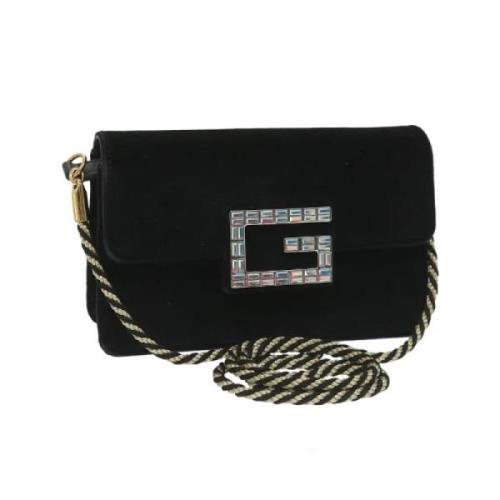 Pre-owned Canvas gucci-bags Gucci Vintage , Black , Dames