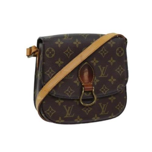 Pre-owned Canvas louis-vuitton-bags Louis Vuitton Vintage , Brown , Da...