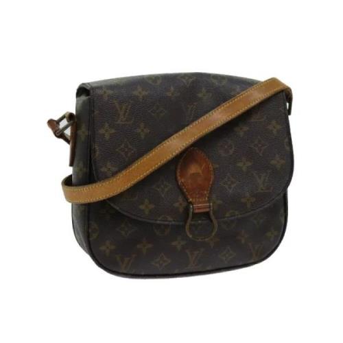 Pre-owned Canvas louis-vuitton-bags Louis Vuitton Vintage , Brown , Da...