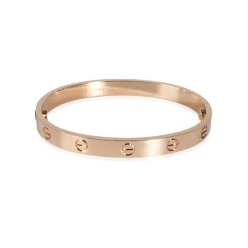 Pre-owned Rose Gold bracelets Cartier Vintage , Yellow , Dames