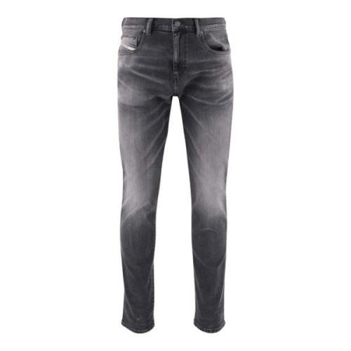 Slim Fit Dark Denim Jeans Diesel , Blue , Heren