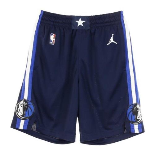 Dallas Mavericks Basketball Shorts Jordan , Blue , Heren