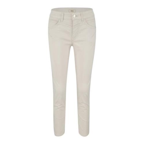 Slim Ivory Cropped Jeans MAC , Beige , Dames