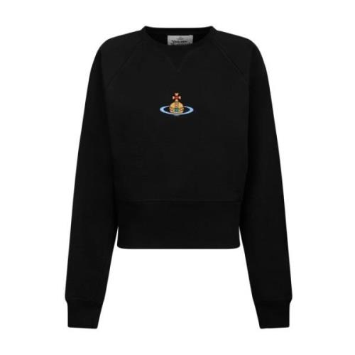 Multicolor Logo Athletic Sweatshirt Vivienne Westwood , Black , Dames