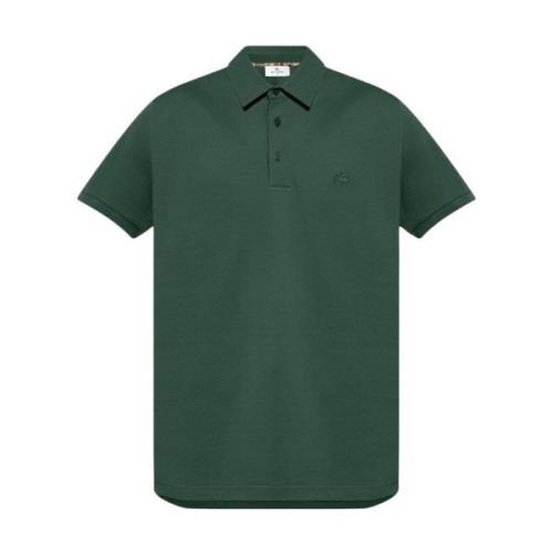 Groen Katoenen Poloshirt Geborduurd Logo Etro , Green , Heren