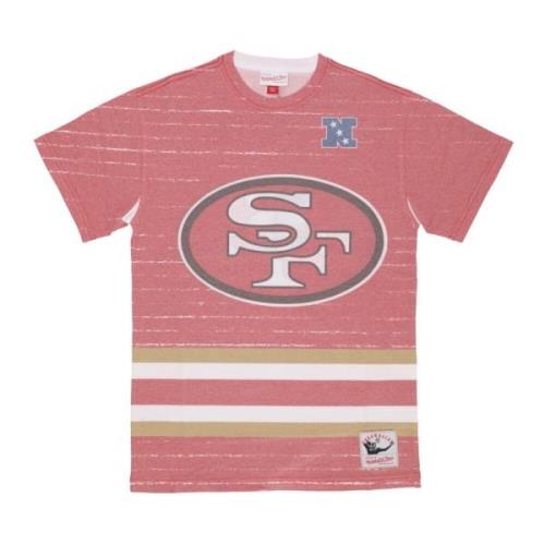 NFL Jumbotron 3.0 Sublimated Tee Mitchell & Ness , Multicolor , Heren