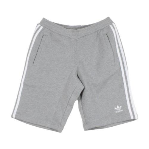 3-Stripe Streetwear Shorts Adidas , Gray , Heren