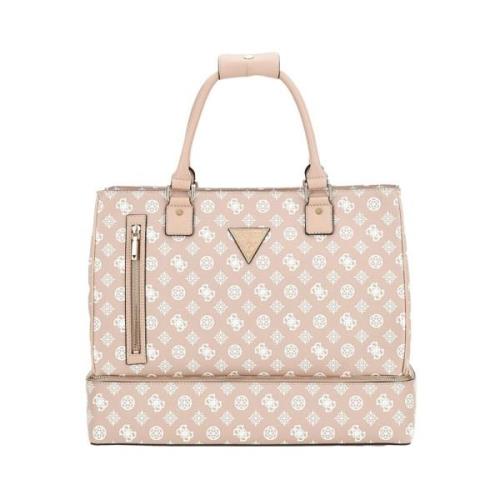 Roze Shopper Tas Stijlvol Trendy Guess , Pink , Dames