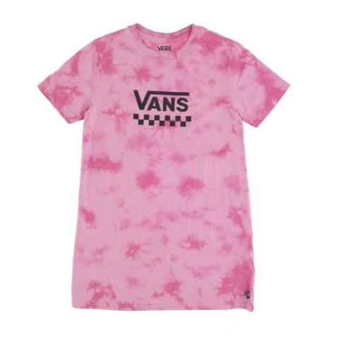 Cloud Wash Tee Jurk Lilas Vans , Pink , Dames