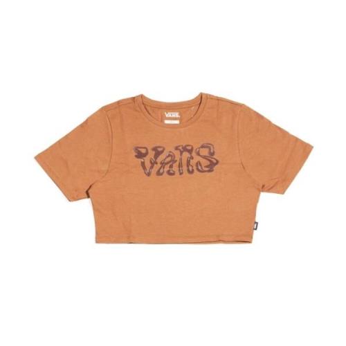 Crew Crop II Shirts Vans , Brown , Dames