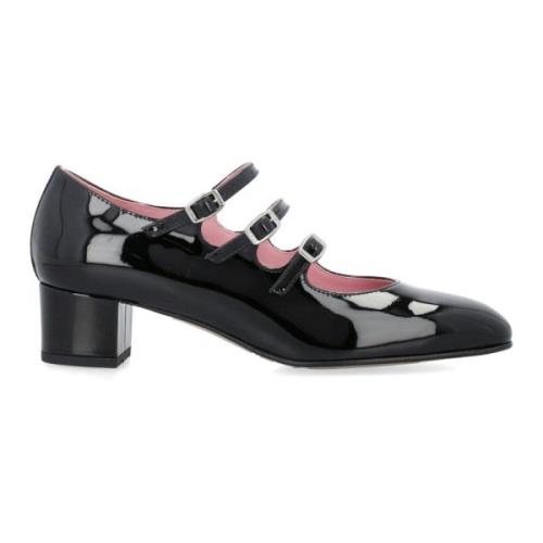 Zwarte Mary Janes Pumps Schoenen Carel , Black , Dames