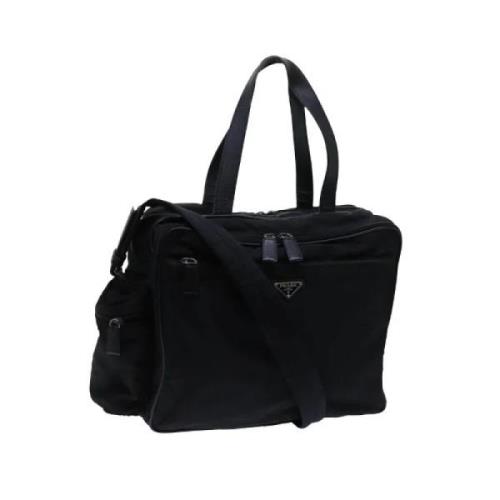 Pre-owned Nylon prada-bags Prada Vintage , Black , Dames