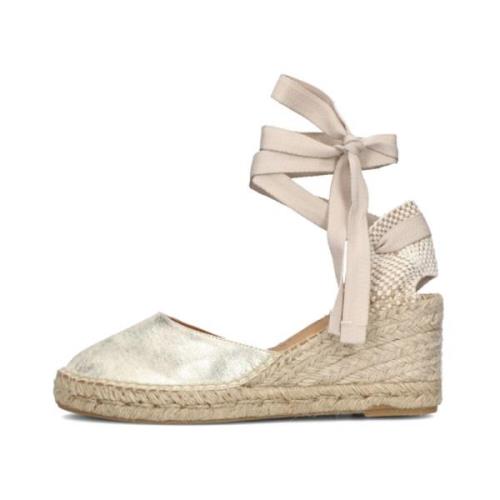 Gouden Espadrille Ciara23.2 Notre-v , Yellow , Dames