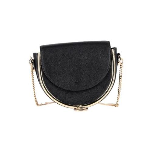 Pre-owned Leather shoulder-bags Chloé Pre-owned , Black , Dames