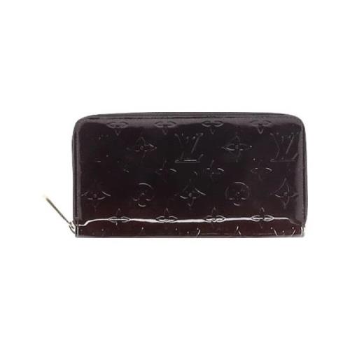 Pre-owned Leather wallets Louis Vuitton Vintage , Brown , Dames