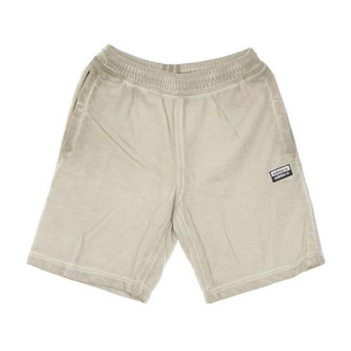 Abstract Trefoil Mode Shorts Adidas , Beige , Heren