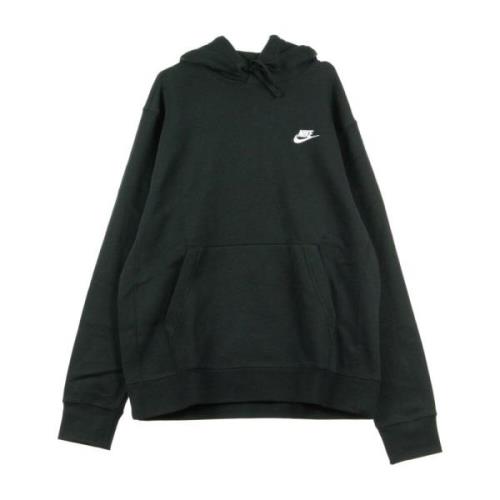 Sportswear Club Fleece Hoodie Zwart Nike , Black , Heren