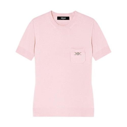 Roze Medusa Crew Neck Sweater Versace , Pink , Dames